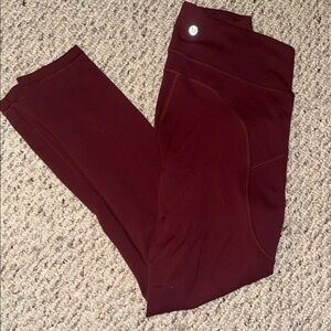Lululemon Mulled Wine Legging